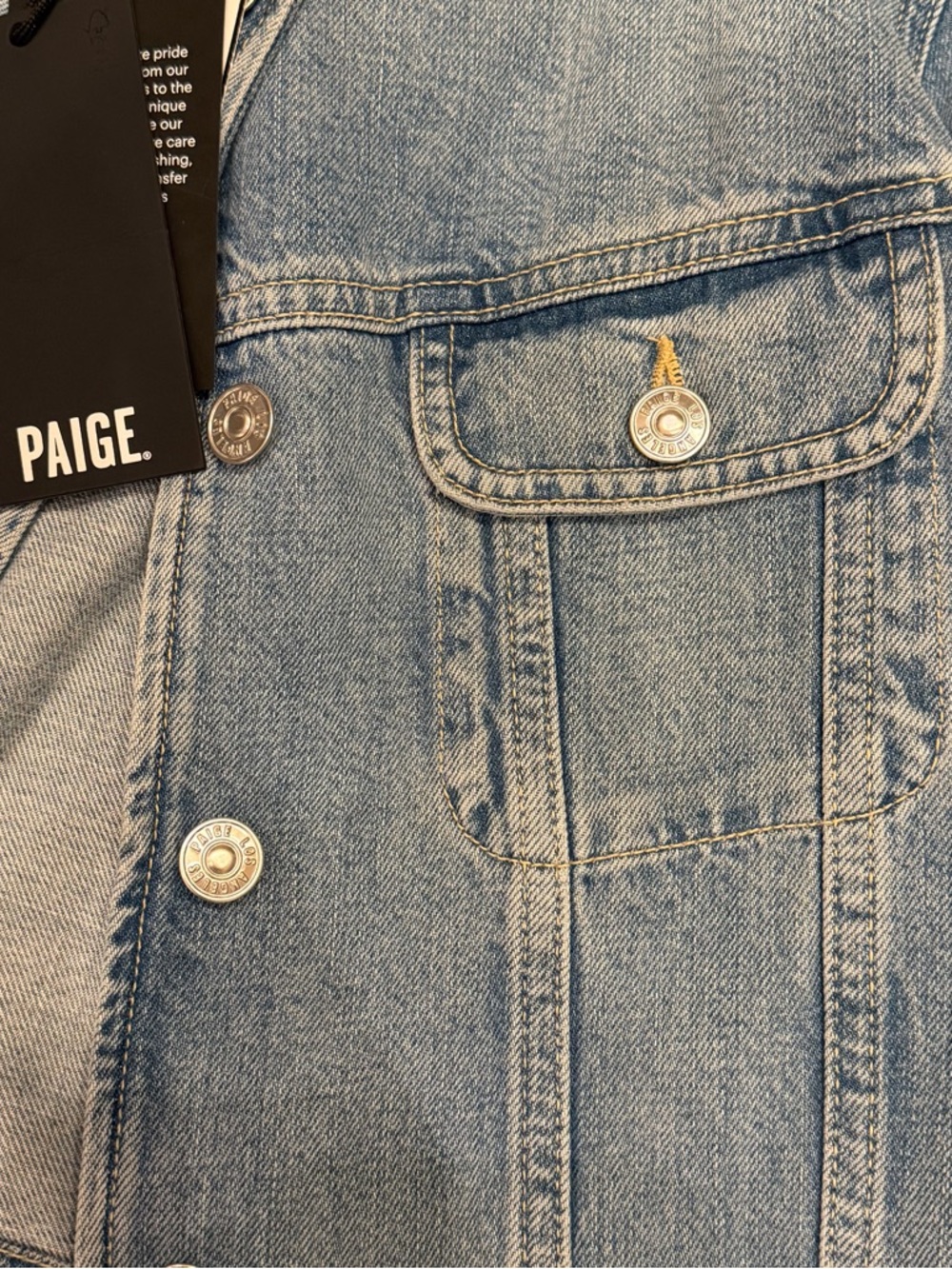Paige Dean Denim Jacket - NWT - Picture 10 of 13